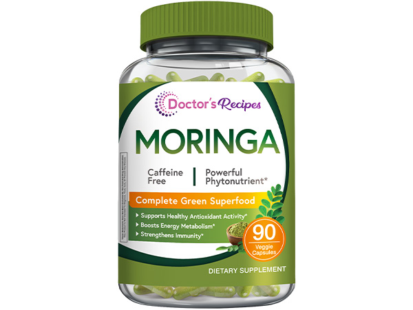 Doctor's Recipes Methyl Folate & B12 Supplement for Women and Men, L-5-MTHF 1000 mcg, Vitamin B12 1000 mcg, Bioactive, Naturally Occurring, High Absorption, Nerve, Energy & Heart Support, 60 Caps
