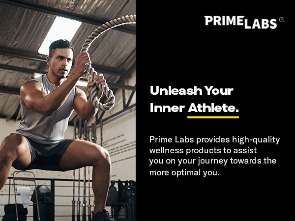 Prime Labs Creatine Monohydrate Capsules for Men & Women, 5g (5000mg)