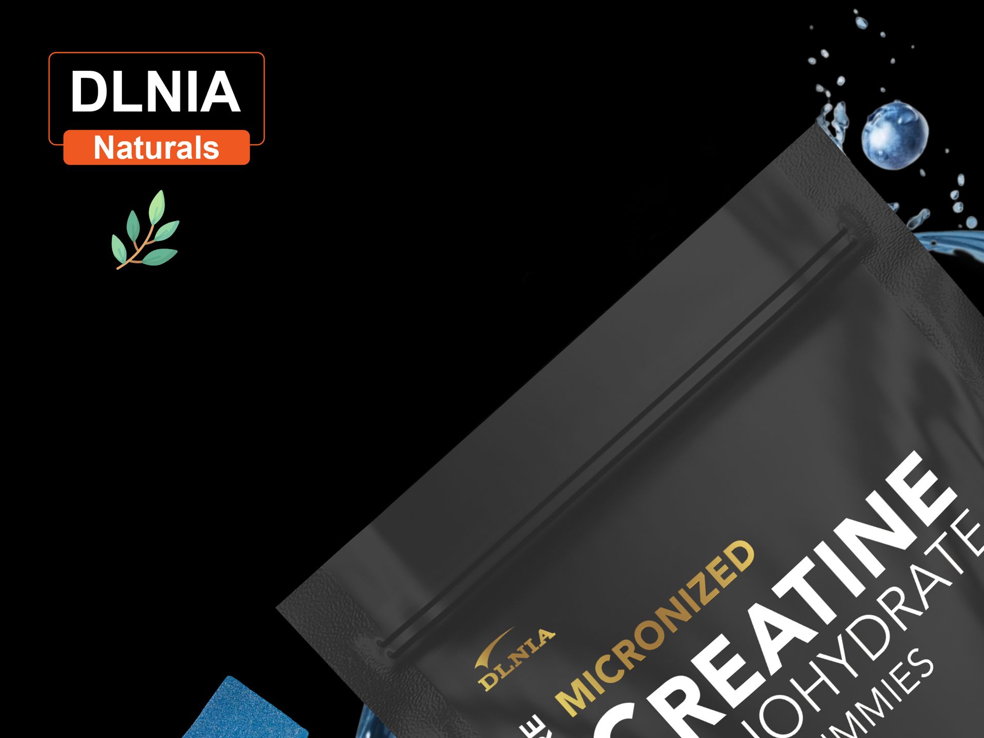 Creatine Monohydrate Gummies for Men & Women - Sugar Free & Vegan Advanced Formula W/L-Taurine + Vitamin B12 - for Muscle Strength, Muscles Builder, Recovery, Energy Boost, Pre-Workout Supplement