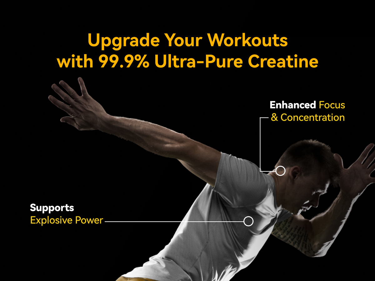 Inner Brightness Creatine Monohydrate Gummies for Men & Women 5000 mg, 3rd Party Tested, Creatine Chews for Muscle Growth, Strength & Energy Support, Sugar Free, Vegan, 120 Count