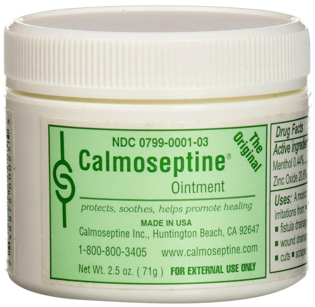 Calmoseptin salva - 2,5 Oz Jar Varje (Pack av 3)