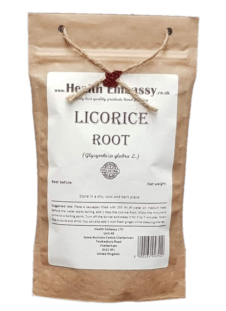 Terveys Embassy Licorice juuri Glycyrrhiza Glabra