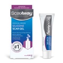 ScarAway Silicone Scar Gel, auttaa parantamaan kokoa, väriä ja teksti Hypertrofinen ja keloidi arvet vammoista, palovammat ja leikkaus, vesitiivis, 10g (0,35 oz)