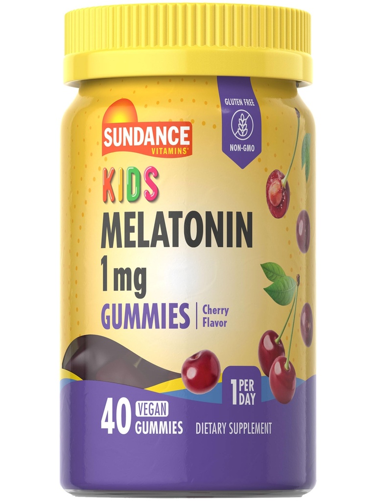 Sundance Kid's Melatoniini Gummies 1 mg 