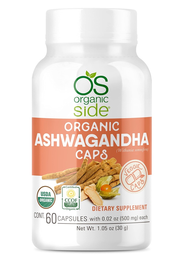 Ashwagandha | 60 Veggie Caps | Rena 1000 Mg | Formel för naturlig stressavlastning, humörförbättring och välbefinnande Support | Vegan, icke-GMO, glutenfri
