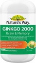 Luonnontapa Ginkgo Biloba 2000MG 100+20 tablettia