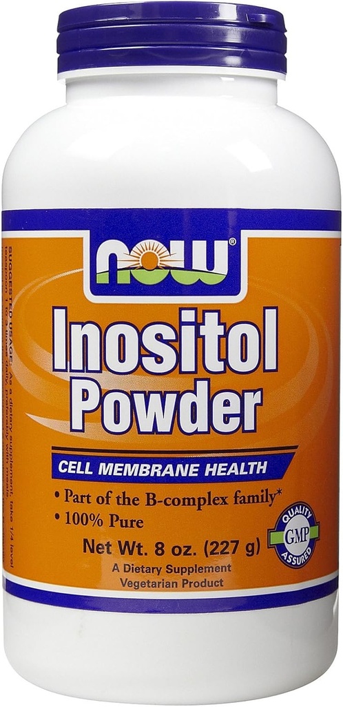 Nu livsmedel Inositol Pure Powder, 8-Ounce 2Pack