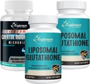 Liposomal Glutathione Softgels - 120 Softgels + Creatine Monohydrate Micronized - 60 grejer