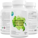 Förbättrad Elfenbensvita hudkapslar - Maximal Potens 2028 mg Glutathione Skin Whitening 90 kapslar - GSH - Bästa Whitener-vitner / Lyser din hudton-naturlig mörk Spot Remover-Doctor Formulerad