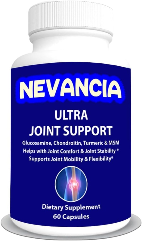 Ultra Joint Support - Glukosamiini, Chondroitin, Turmeric, MSM, Boswellia, bromelain, Metioniini ...