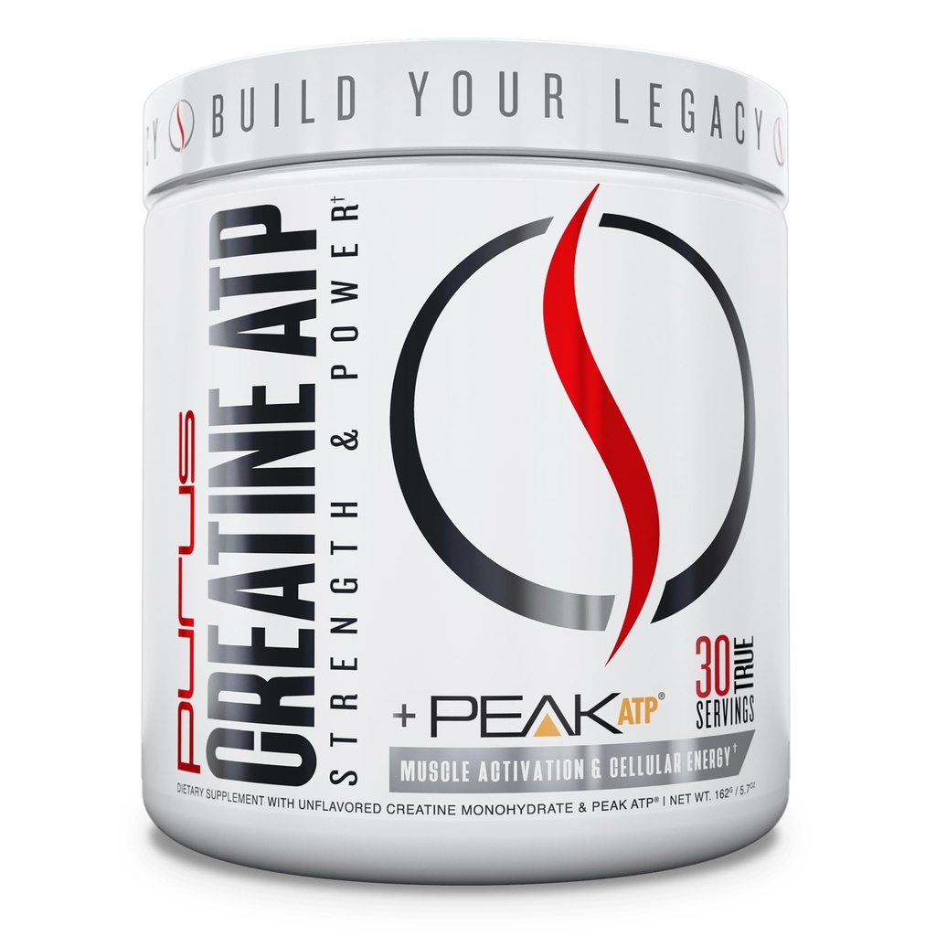 Purus Labs Creatine ATP, Peak ATP + Kreatinmonohydrat, Unflavored - 30 portioner - Muskelaktivering och cellulär energi