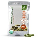 Moringa 90 Vegan kapslar | Certified Organic | Pure Moringa Leaf Powder