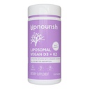 UpNourish Certified Vegan Vitamiini D3 5000 IU K2 MK4 MK7 500 mikrog Supplement, 150 Softgels, kasvipohjainen liposomaalinen DK-vitamiini luomukookosöljy, ei-muuntogeeninen, gluteeniton ja gelatiiniton