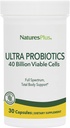 NaturesPlus Ultra Probiootit - 30 Vegaanikapselit - Full Spectrum Yhteensä Body Support - Sisältää Prebiootti Acai - 30 Tarjoilut