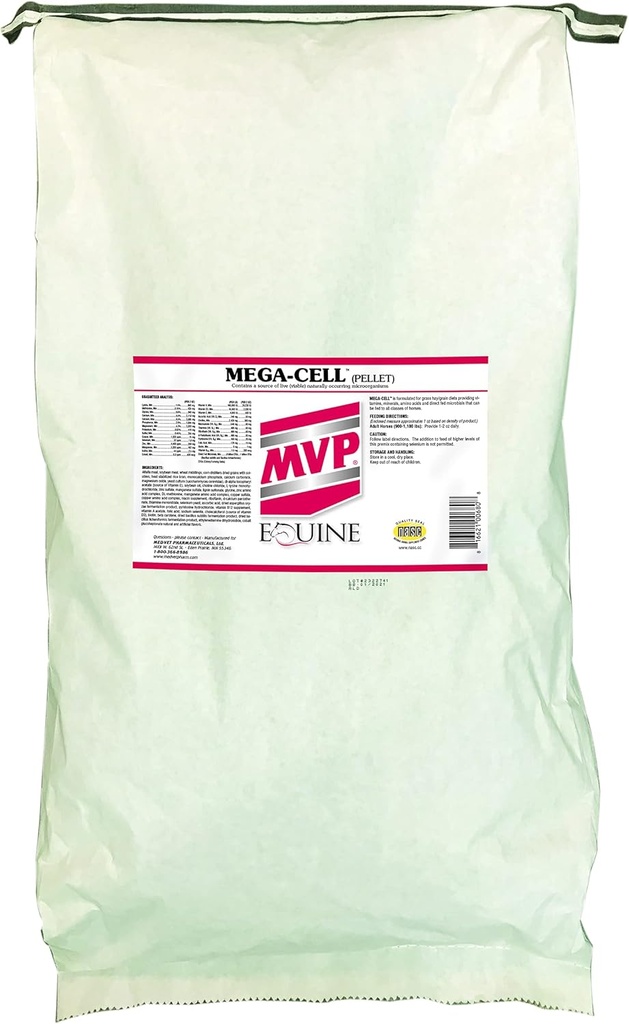 Mega-Cell (50 lb Bag) Tasapainotettu vitamiini & Mineraali tuki hevosille