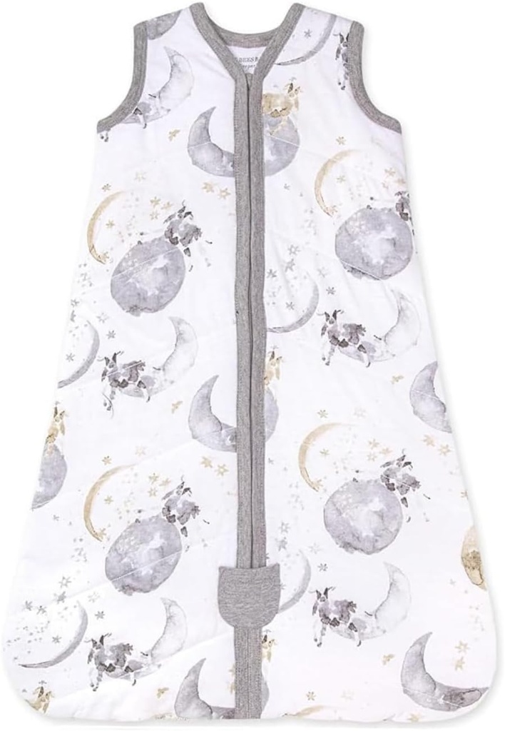 Burt's Bees Baby Unisex Mehiläisenkeitin yllään Blanket, Luomu puuvilla - kevyt paino tai keskipaino - Vastasyntynyt Essentials