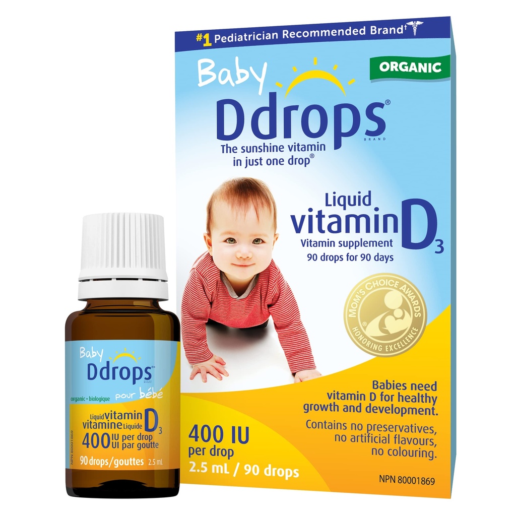 D Drops vauvan nestemäinen D-vitamiini (90 tippaa)
