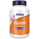 NOW Supplements, CoQ10 30 mg, Pharmaceutical Grade, All-Trans Form som produceras av Fermentation, 240 Veg Capsules