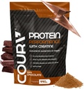 COura Proteín Performance 990g - High-Performance Protein Powder - Creatiini - ihanteellinen urheilijoille - Gluteeniton