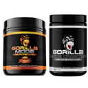 Gorilla Mind Pre Treenout (Orange Rush) + Creatine (100 Serv.) - Kattava pino parannettua voimaa, teho tuotosta ja lihasten kokoa