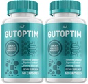 Gutoptim Advanced Probiootti Kapselit, Gutoptim Probiootit Tuki digestiivinen terveys pillereitä, Gutoptim Reviews, Gut Supplement & Digestive Support (2 Pack - 120 kapselia)