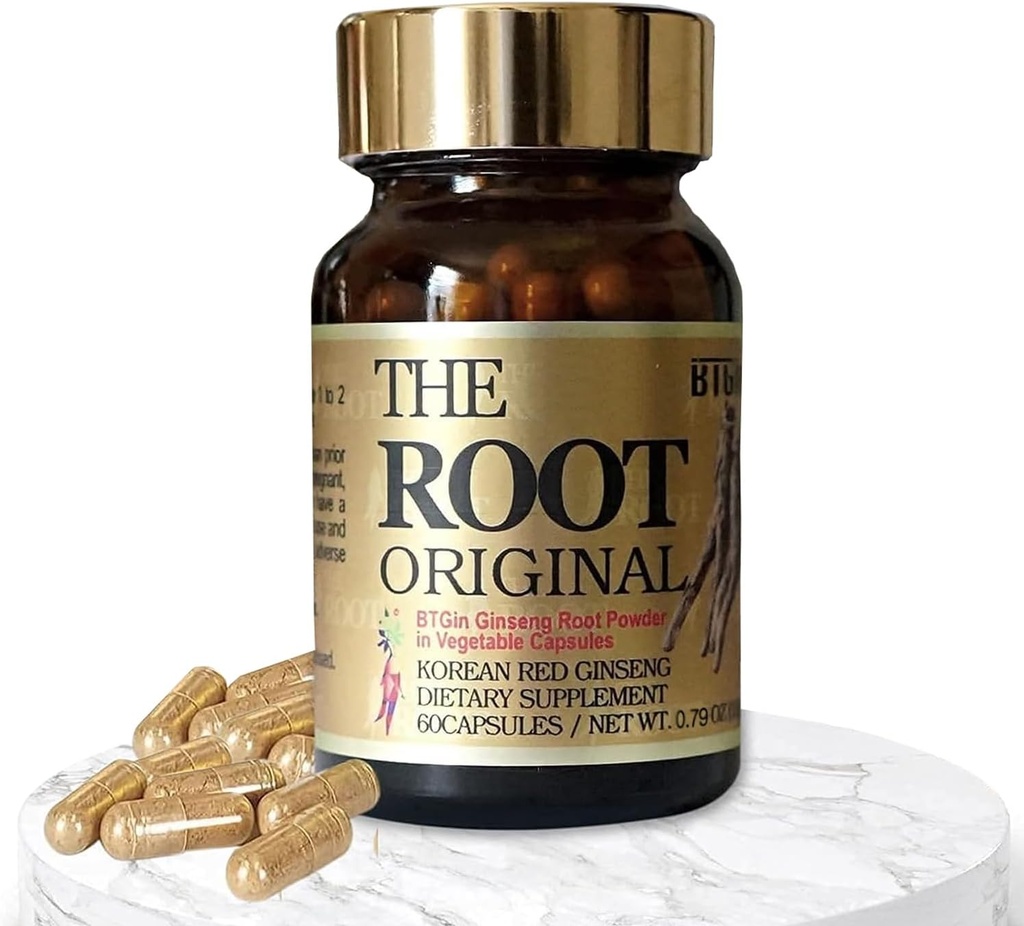 Korean punainen Ginseng kapselit, luonnon energia täydentää Juuri alkuperäinen Rikastettu Pure Ginsenosidit Rg3 Premium Ginseng täydennysosa