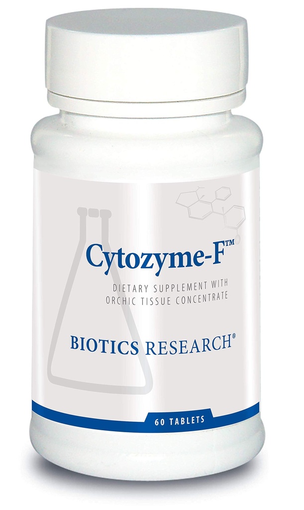 Biotics Research Cytozyme F Naisen tuki Formula, tukee Umpieritystoimintoa, Glandular Health, Naisten terveys, Potent Antioksidant Activity, SOD, Catalase. 60 tablettia