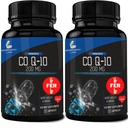 Forskning Labs 180 Softgels Advanced Absorption 200mg CoQ10 w / Black Pepper Extract. 2 för 1 Ad. Organic, Gluten Free, Heart Health Support, Energy Production, Antioxidant Supplement