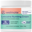 WELMATE 5% lidokaiinia peräpukamavoide, maksimaalinen vahvuus Anorektaalivoide, 5,5 oz