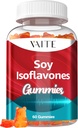Soija Isoflavones täydentää naisille ...ei-GMO Phytoestrogeenit Menopause Relief, Hot Flashs, Hormonal Balance, Genistein, Soija Isoflavones, Bone Health Support ...60 Vegaani purukumit