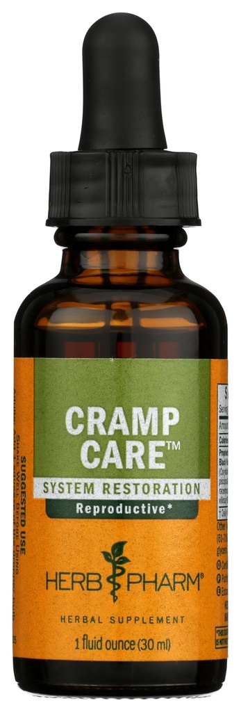Herb Pharm Kramp Care Nestemäinen kasviperäistä uute drops tukemaan terveen kuukautiskierron, 1 Oz