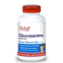 Schiff Glukosamiini 2000 mg D3-vitamiinin ja hyaluronihapon kanssa, 150 tablettia - Joint Supplement
