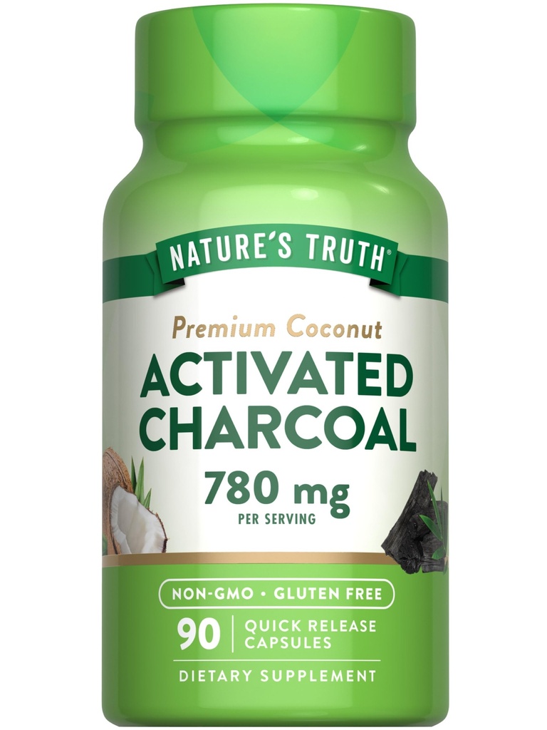 Nature's Truth Active Charcoal Capsules 