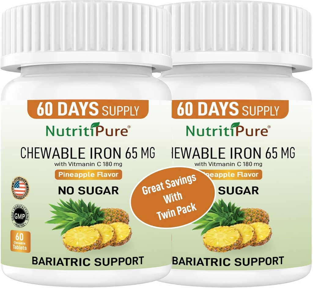 Pururauta 65 mg C-vitamiinin kanssa 180 mg - tabletti ananasmasuun 60 kreivi (2)
