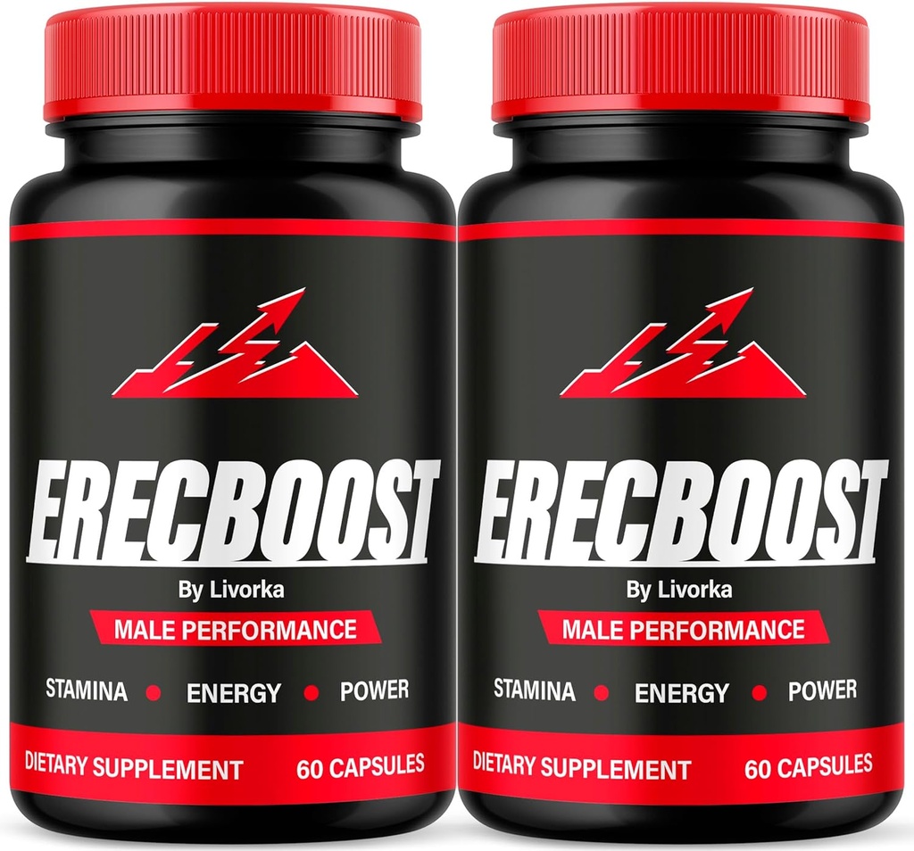 (2 pakkaus) Erecboost Kapselit miehille, Erecboost Original, Erecboost miehille, Erecboost, Erecboost En Capsulas, Erecboost Pills, Erecboost Pastillas, Erecboost Natural Advanced Formula, 120 kapselia