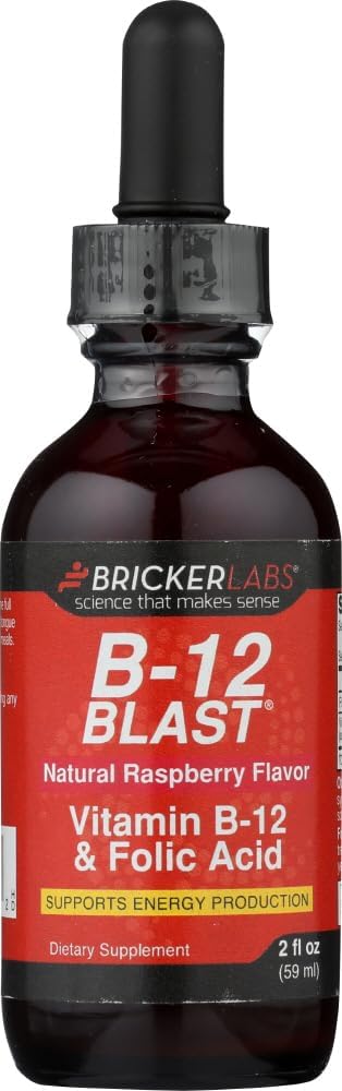 StarSun Depot Bricker Labs B-12 Blast, Vadelma - 2 Oz (Pakki 1) Kuva toukokuu Vary