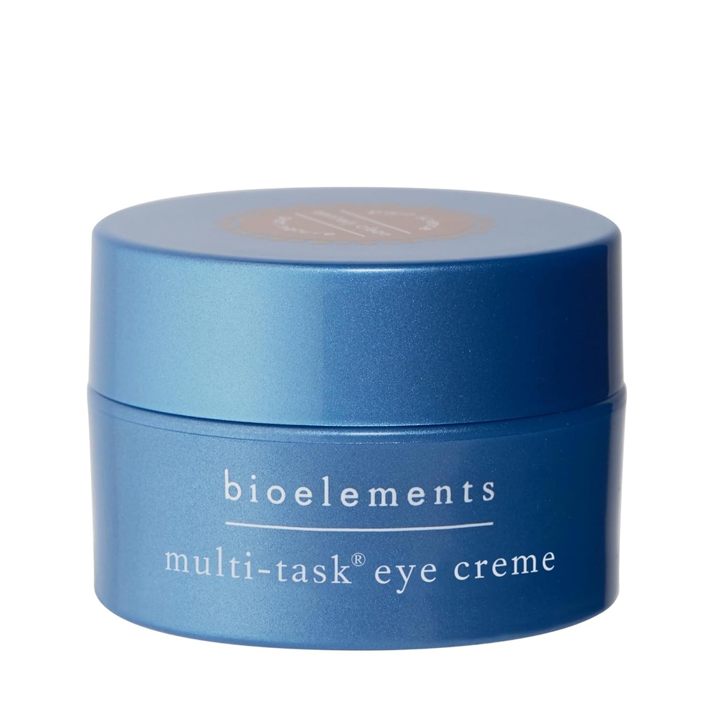 Bioelementit Multi-Task Eye Creme - 0,5 fl oz - Target Puffiness, Dark Circles & Fine Lines - Light & Non Greasy - Vegan, Gluteeniton - Ei koskaan testattu eläimillä