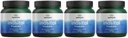 Swanson 100% Pure Inositol Powder - Natural Supplement Promoting Focus & Rentoutuminen - hermo- ja solutuki- (8oz) 4 pakkaus
