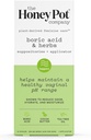 Honey Pot Company 7 Day Boric Acid & Herbs Suppositories - Maintains and Balances Healthy Vaginal pH, Manages Odor, Hydrates, & Moisturizes - Gynecologist Testad