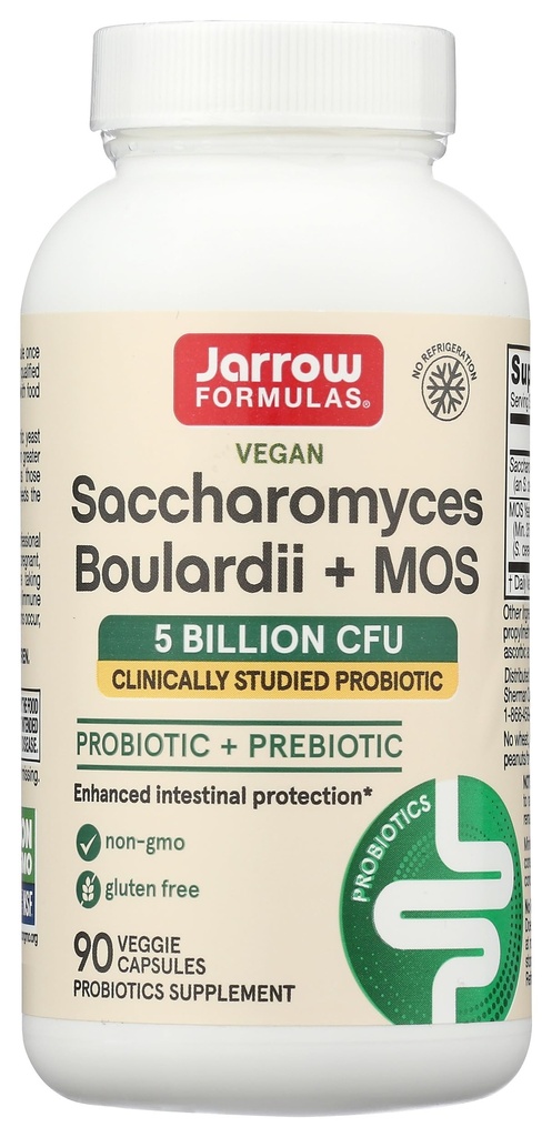 Jaarrow Formula, Saccharomyces Boulardii MOS, 90