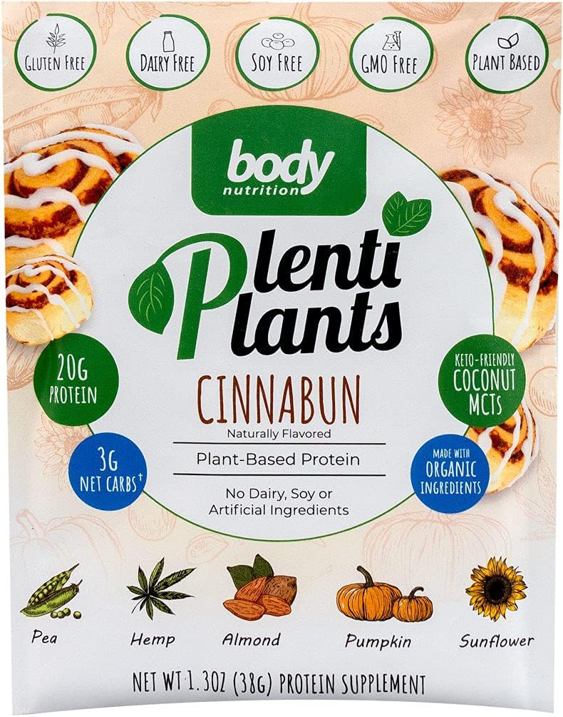 Body Nutrition LentiPlantit Kasvipohjainen proteiini (CinnaBun, 38 g)