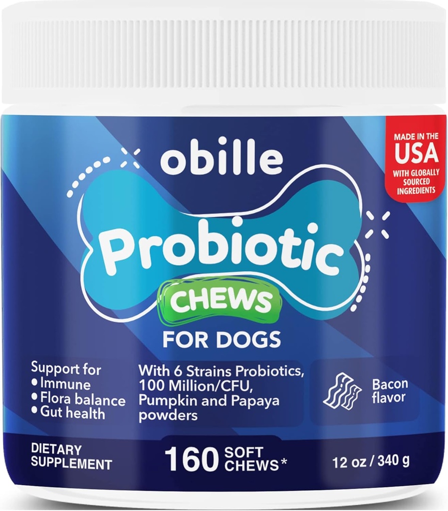 Probiootit koirille 160 Chews 12 oz 