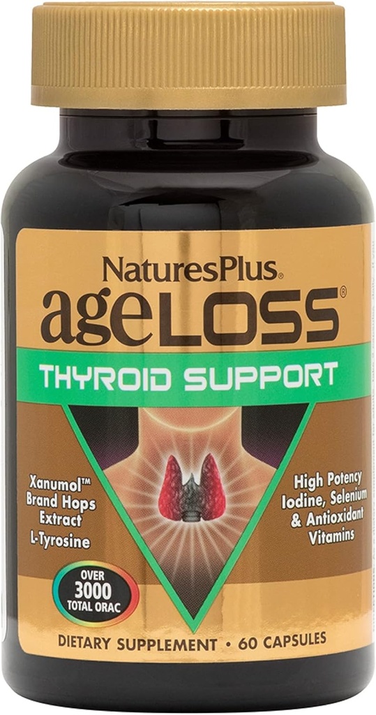 LUONNOT PLUS Kilpirauhasen ageloss, 60 CT