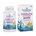 Nordic Naturals Complete Omega Jr., Lemon - 180 Mini Soft Gels - 283 mg Total Omega-3s & 35 mg GLA - Terve kognitio, hermoston toiminta - ei-GMO - 90 Servings