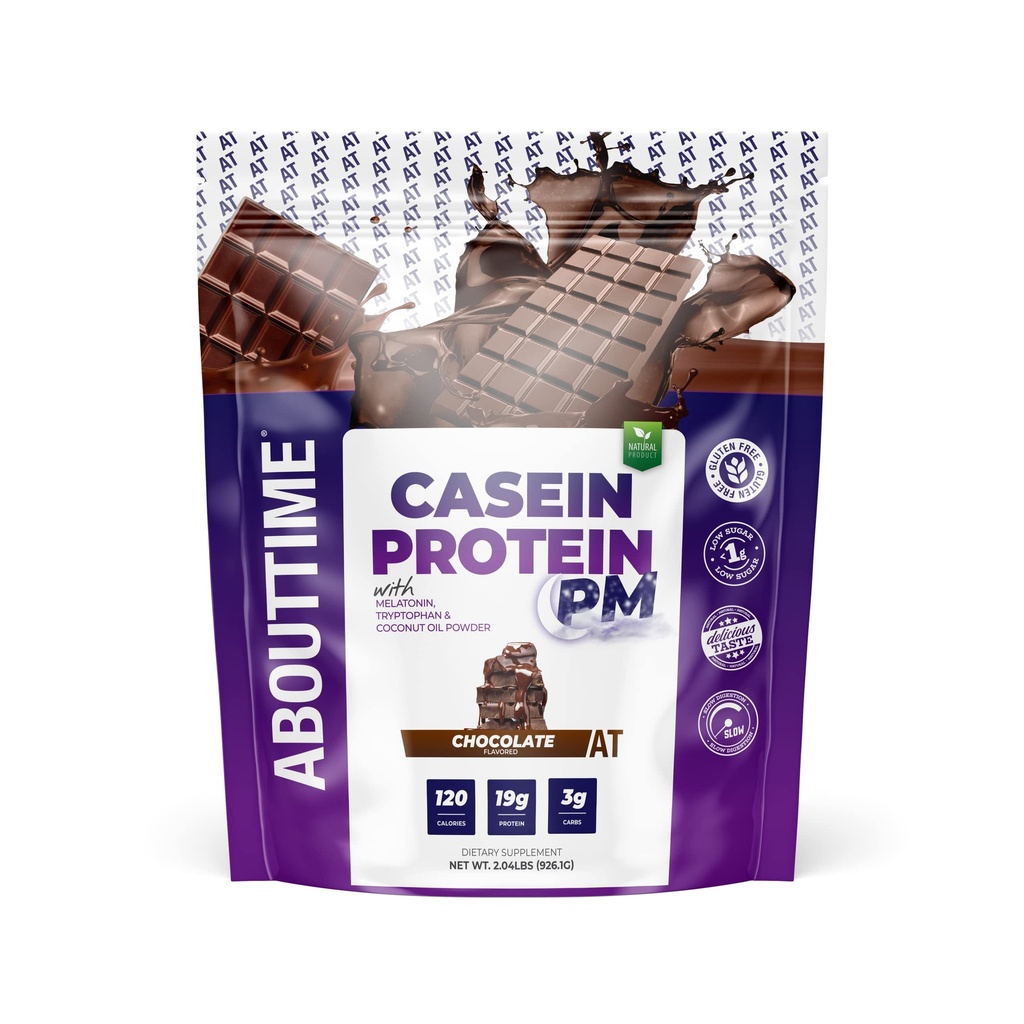 Noin aika Kaseiini proteiini suklaa, 19g proteiinia, Yö Recovery Formula, Ei keinotekoisia makeuttajia, Ei kasvuhormonia