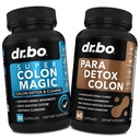Colon Cleanser Detox & Body Cleanse - 15 päivän Colon Cleanse pillereitä Probiootti & Intestinal Guard Cleanser - Poop Bowel Movement Lisäravinteet suoliston vatsan turvotus Gut Loss Support