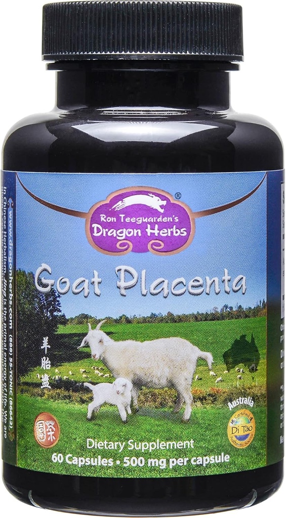 Lohikäärmeen yrtit - Goat Placenta kapselit - 500 mg - 60 kapselia