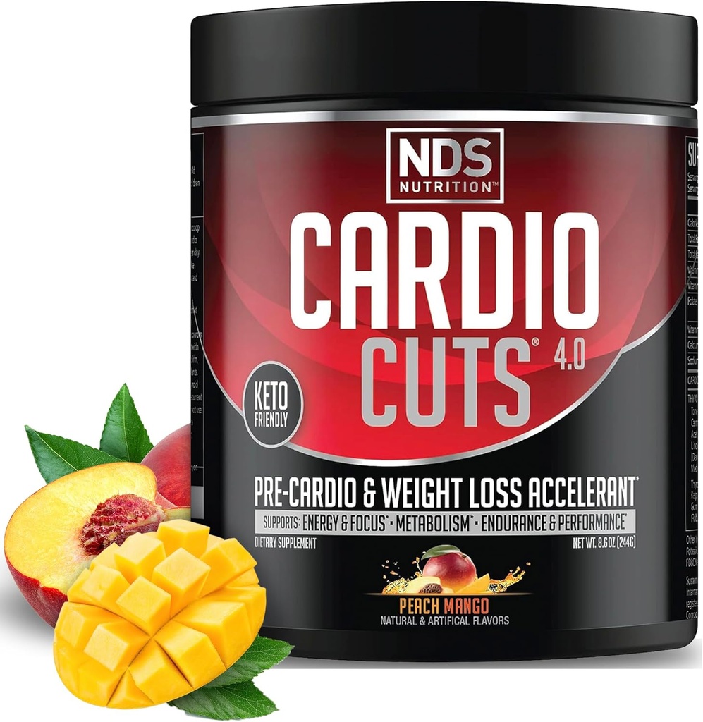 NDS Nutrition Cardio Cuts 4.0 - Peach Mango,20 annosta (paketti 1)