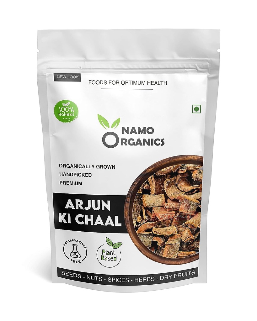 Nutranix TNA - Organic Arjun ki Chaal - 400 Gm Kuivattu - Arjuna Tree Bark - Raaka