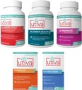15% Bundle Utiva Cranberry PACs 30 Vegi Kapselit + Utiva Blackder Health 60 kapselit + Utiva D- Mannose 500 mg 120 kapselit + Utiva Probiootti 30 Viivästynyt Release Vegi kapselit + Utiva UTI Testiliuskat